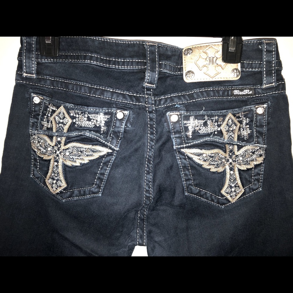 Miss Me skinny crop jeans
